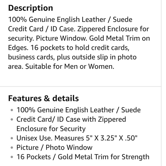 Credit card wallet - Picture 8 of 8